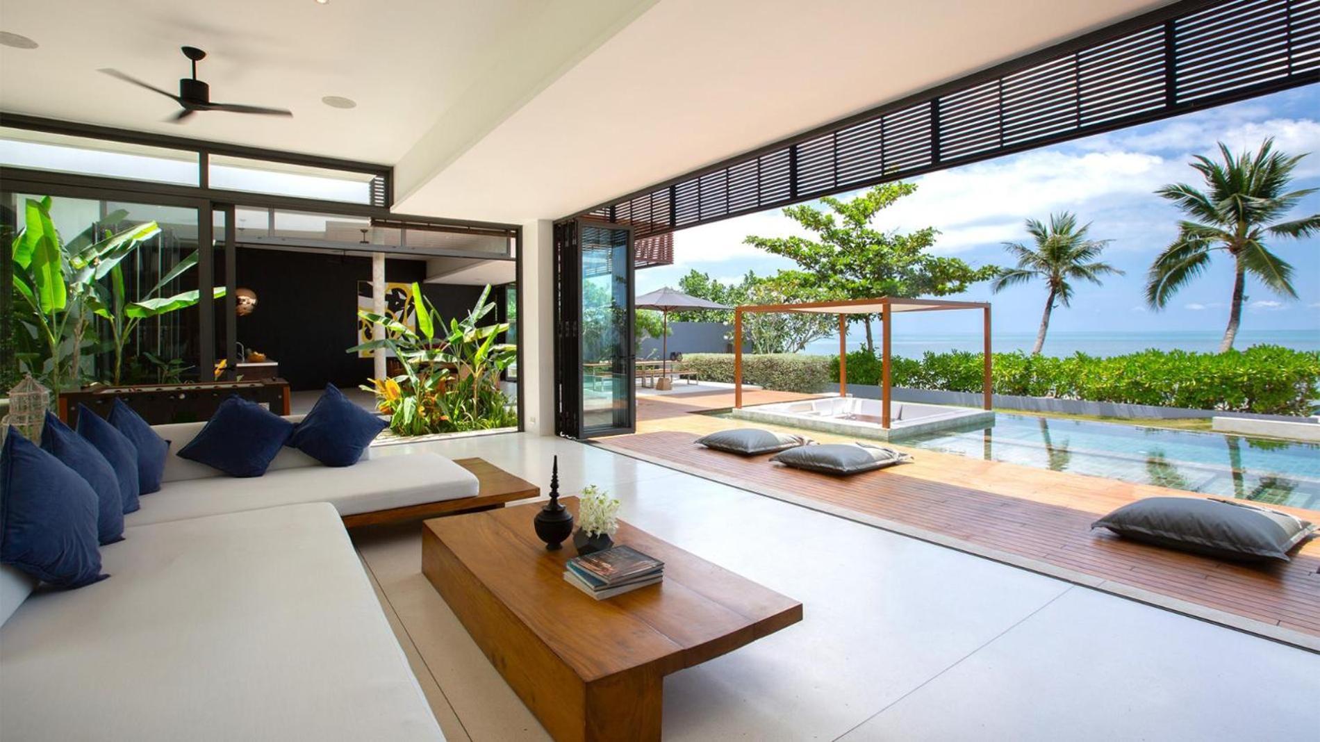 Pousada Absolute Luxury Malouna- Beachfront 6 Bedrooms 2 Kids Bunk Ban Bang Po