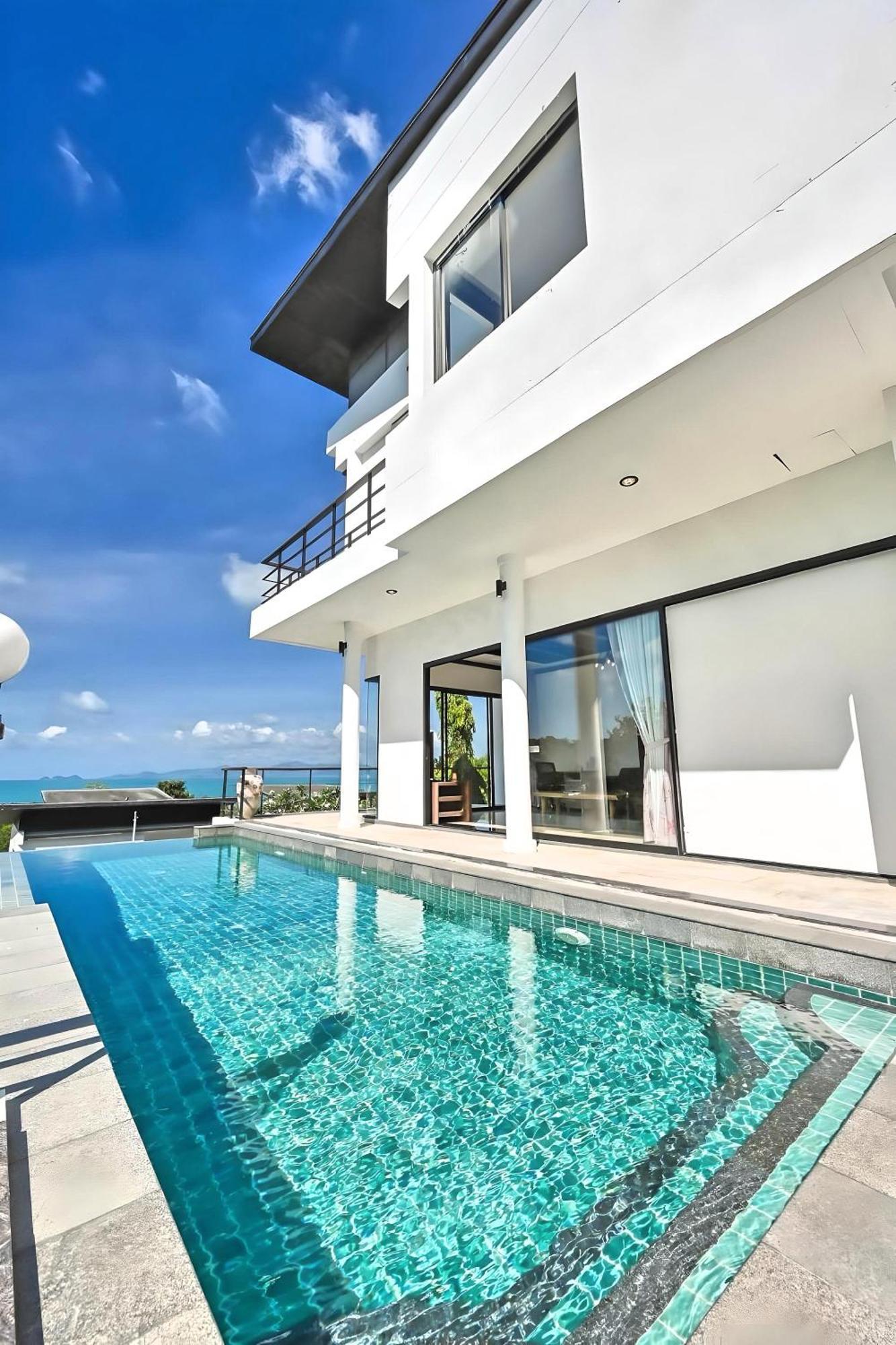 Villa Seaview Escape - Private Pool & Private Cinema Ban Thong Phlu