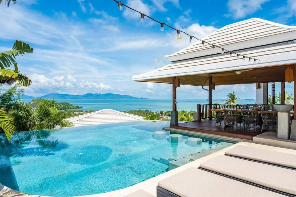 Vila 5 Bed Sea View In Bophut - Kbr25 *