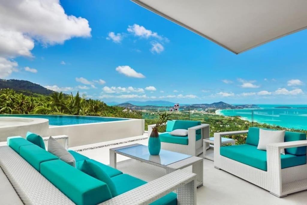 3 Bedrooms Sea-view Jacuzzi In Noi Villa Chaweng Beach