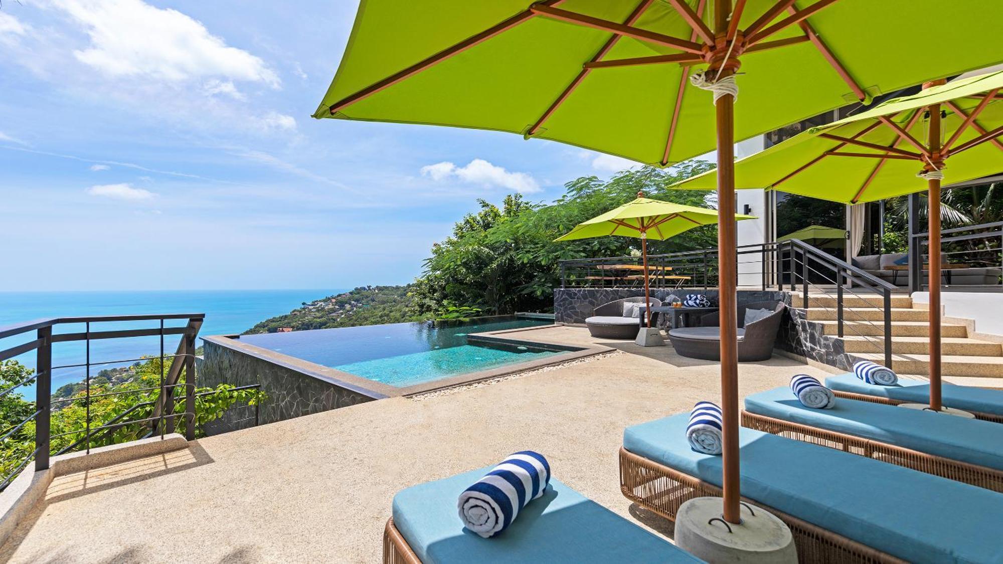 Baan Sethai - Amazing Sea View In Chaweng Villa Ko Samui