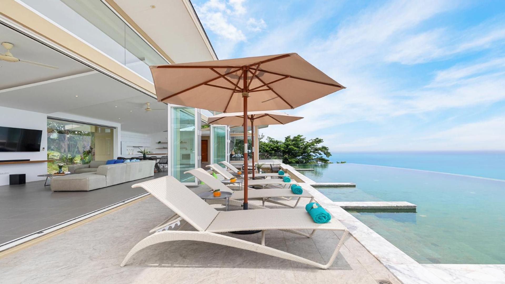 Villa Cabo With Panoramic Sea Views Amphoe Koksamui