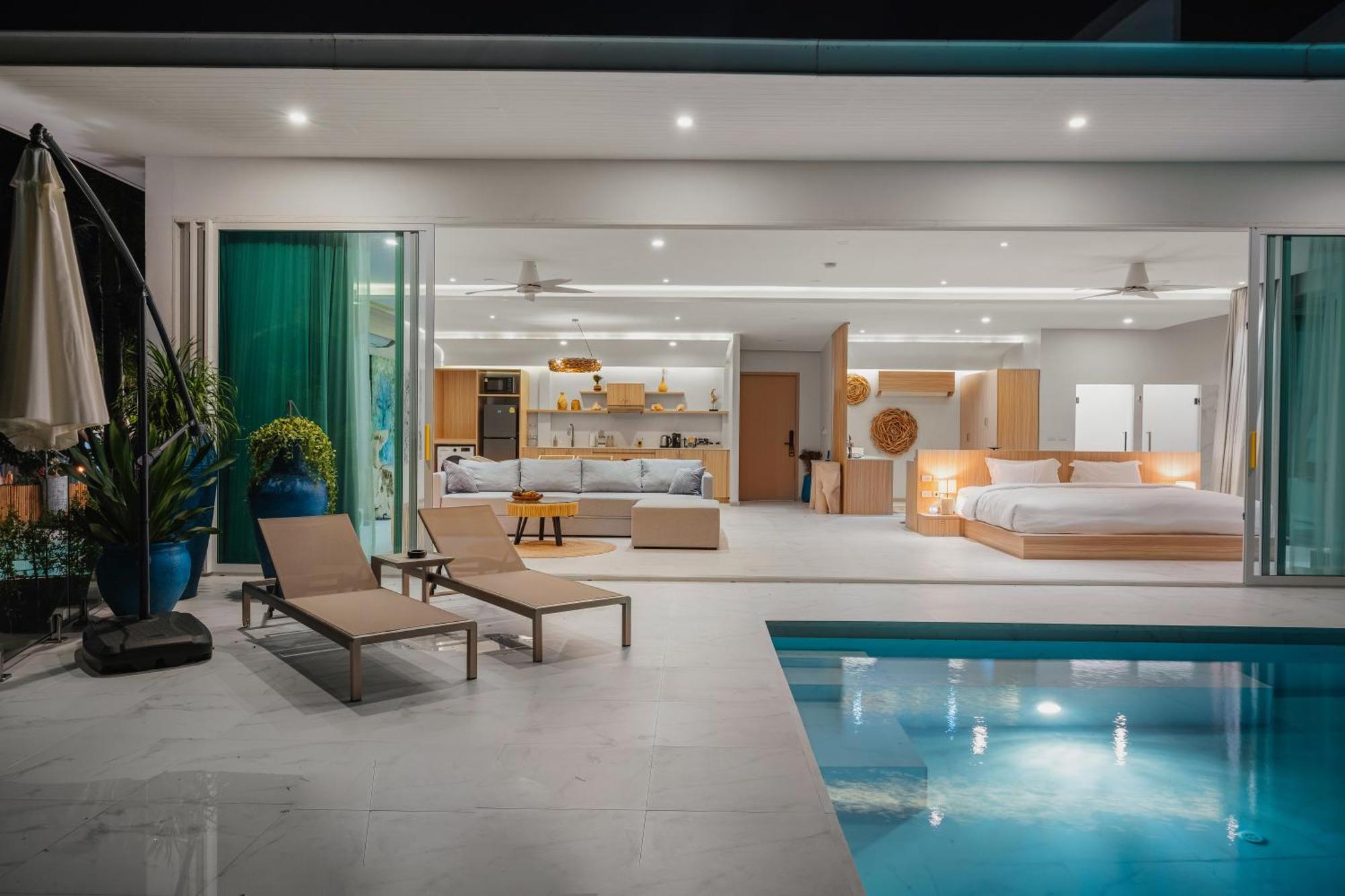 Beachfront Secret Tides Luna Villa Koh Samui