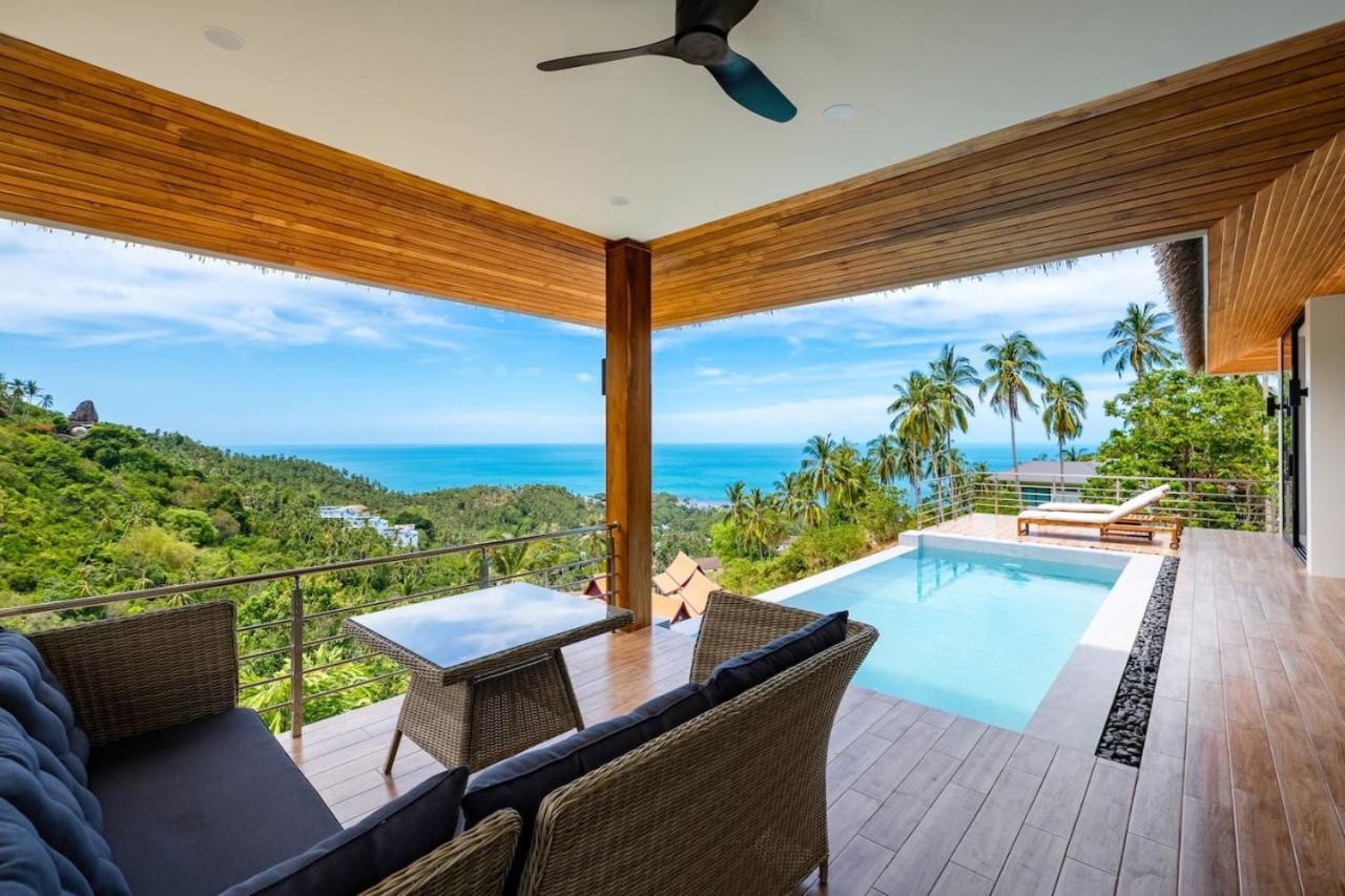 Sunrise Hills Tranquil 4br Pool Sea View Holiday home Koh Samui