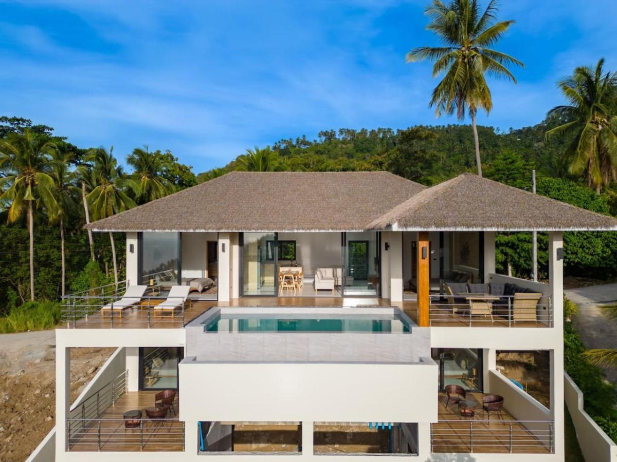 Sunrise Hills Tranquil 4br Pool Sea View * Ko Samui