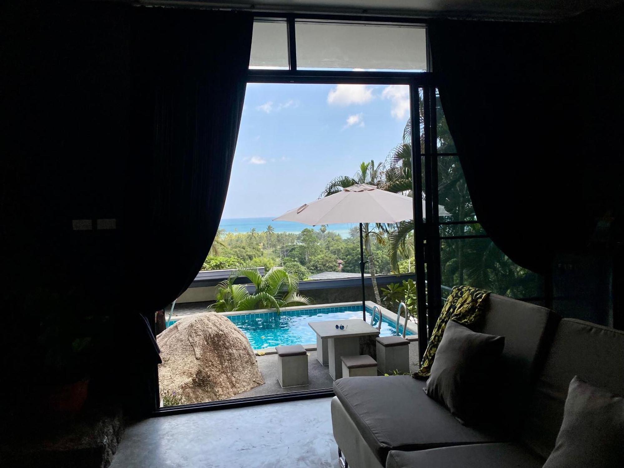 Ko Samui Seaview Pool Paris With Car Villa