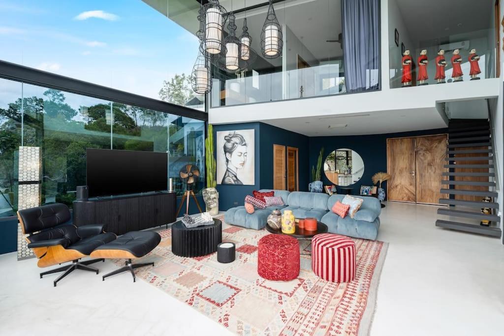 Samadhi Loft - Designer Loft With Unique Sea View Villa Bophut