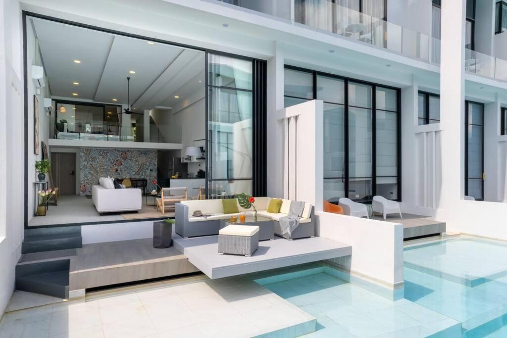 Elegant Pool Access Townhouse Near Vakantiehuis Koh Samui