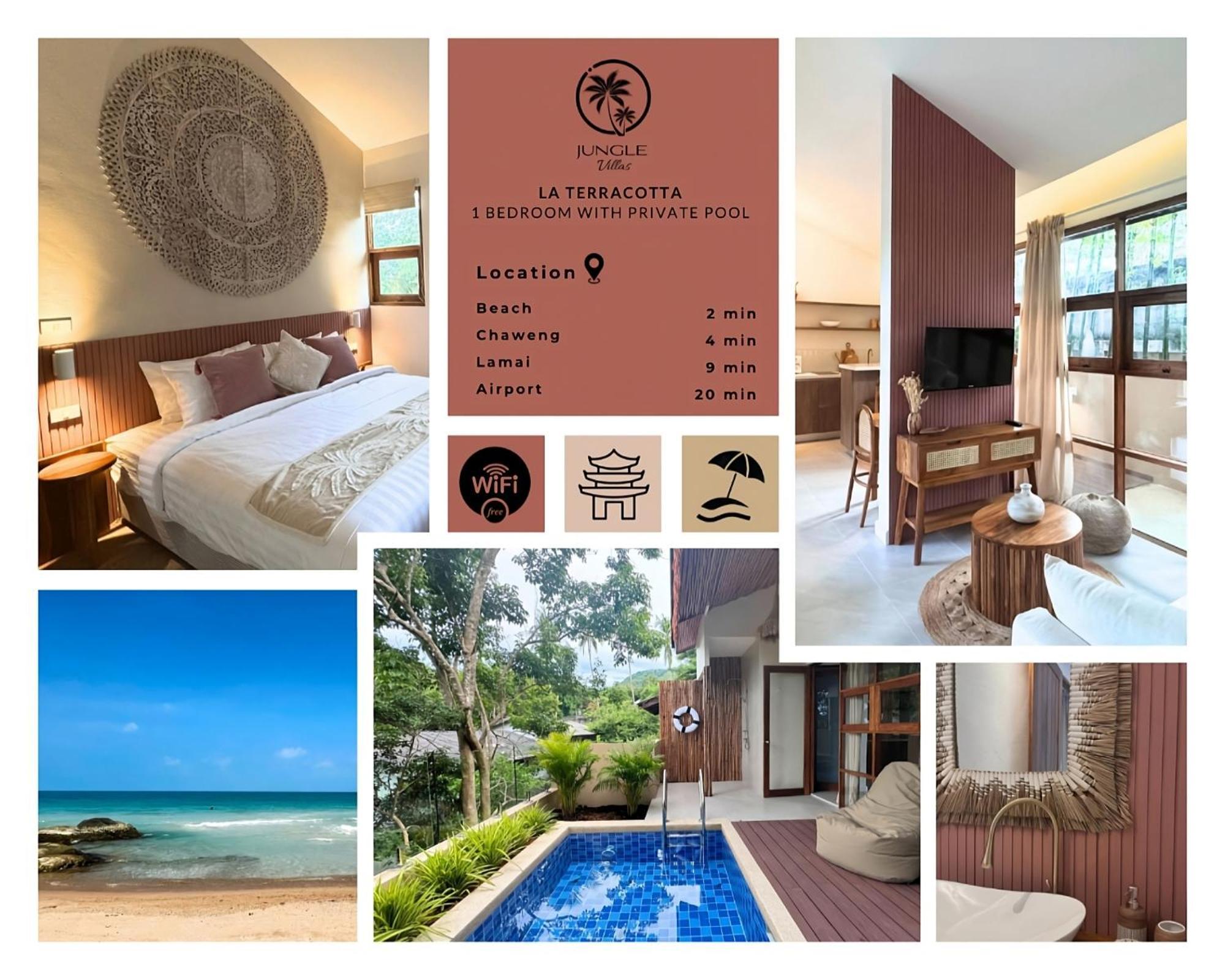 Villa La Terracotta - Vue Jardin, 18 Chaweng (Koh Samui)