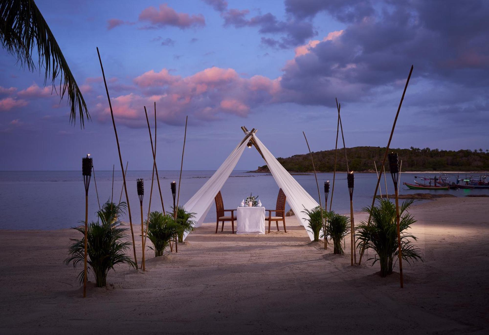 Anantara Lawana Koh Samui Resort Strand von Chaweng