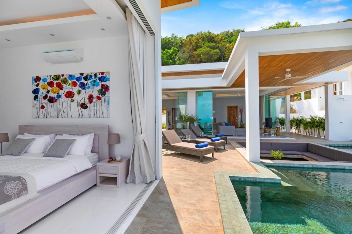 Alexandra Sea View 3 Bedrooms- Included Airport Pickup Villa Amphoe Koksamui