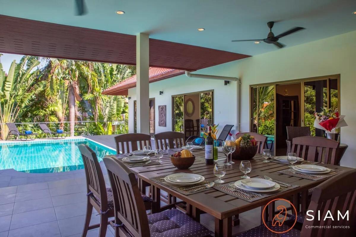 Zen Island 3br - Private Pool & Walk To Mae Nam