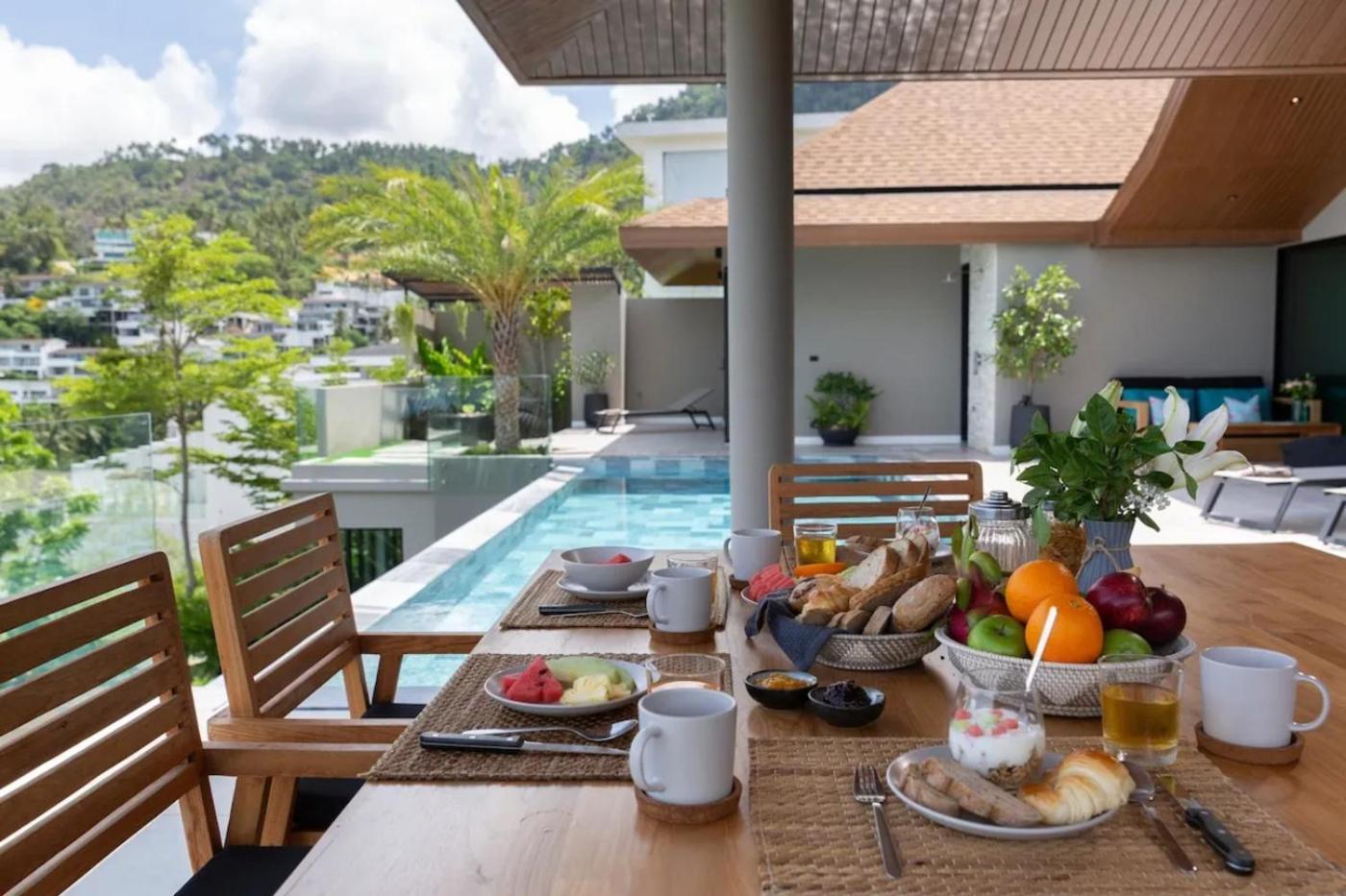Luxury Swann 4br Panorama & Pool Villa Amphoe Koksamui