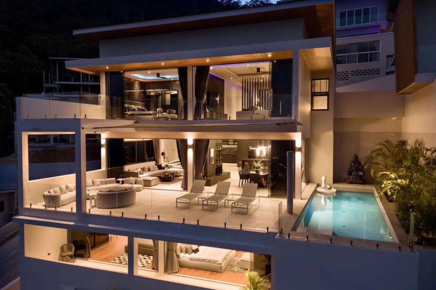 Villa Luxurious Masaya 5br Panoramic Sea View Amphoe Koksamui