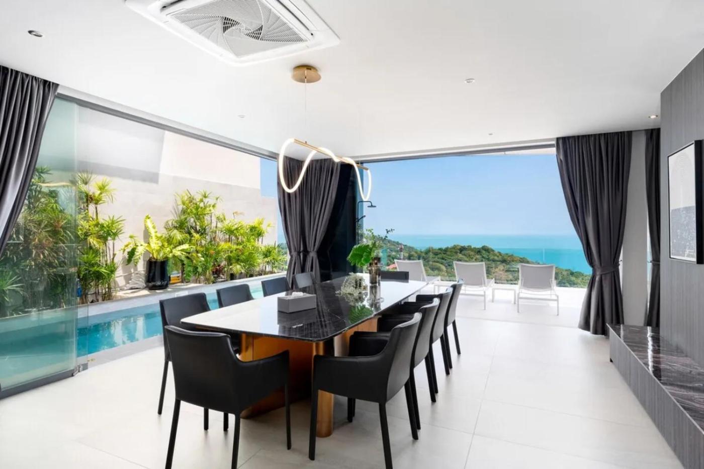 Luxurious Masaya 5br Panoramic Sea View Amphoe Koksamui