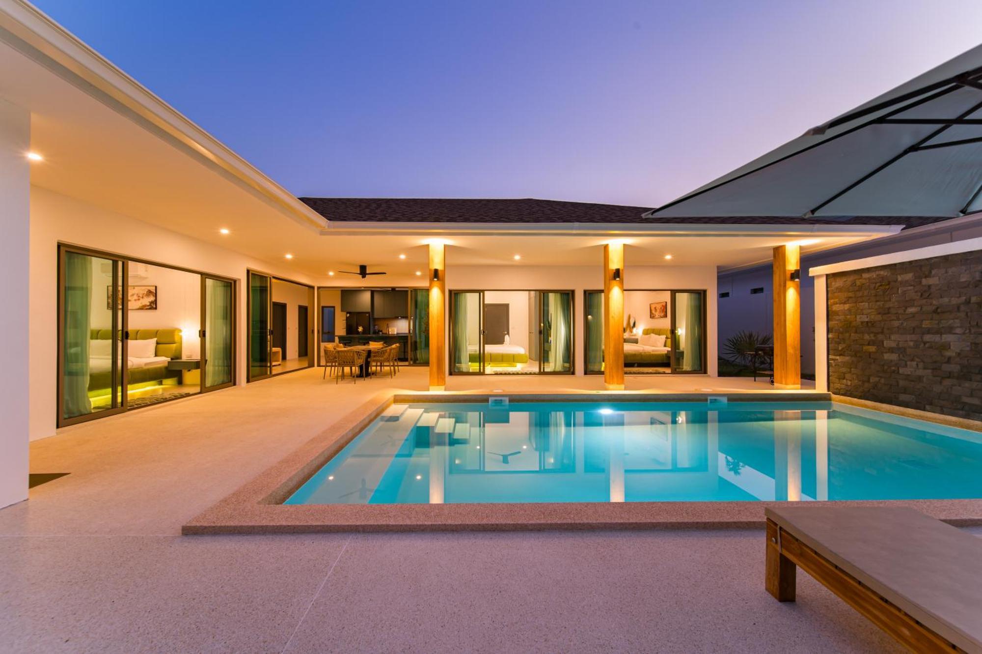 New Luxury 3 Bedroom In Lamai Area , Olive Villa Koh Samui