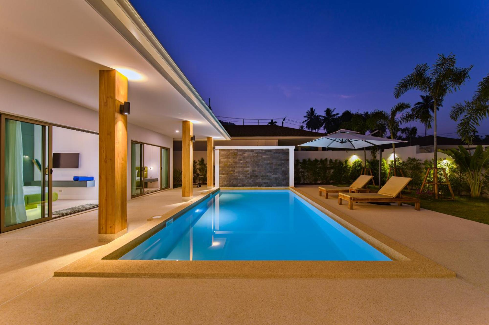 New Luxury 3 Bedroom In Lamai Area , Olive