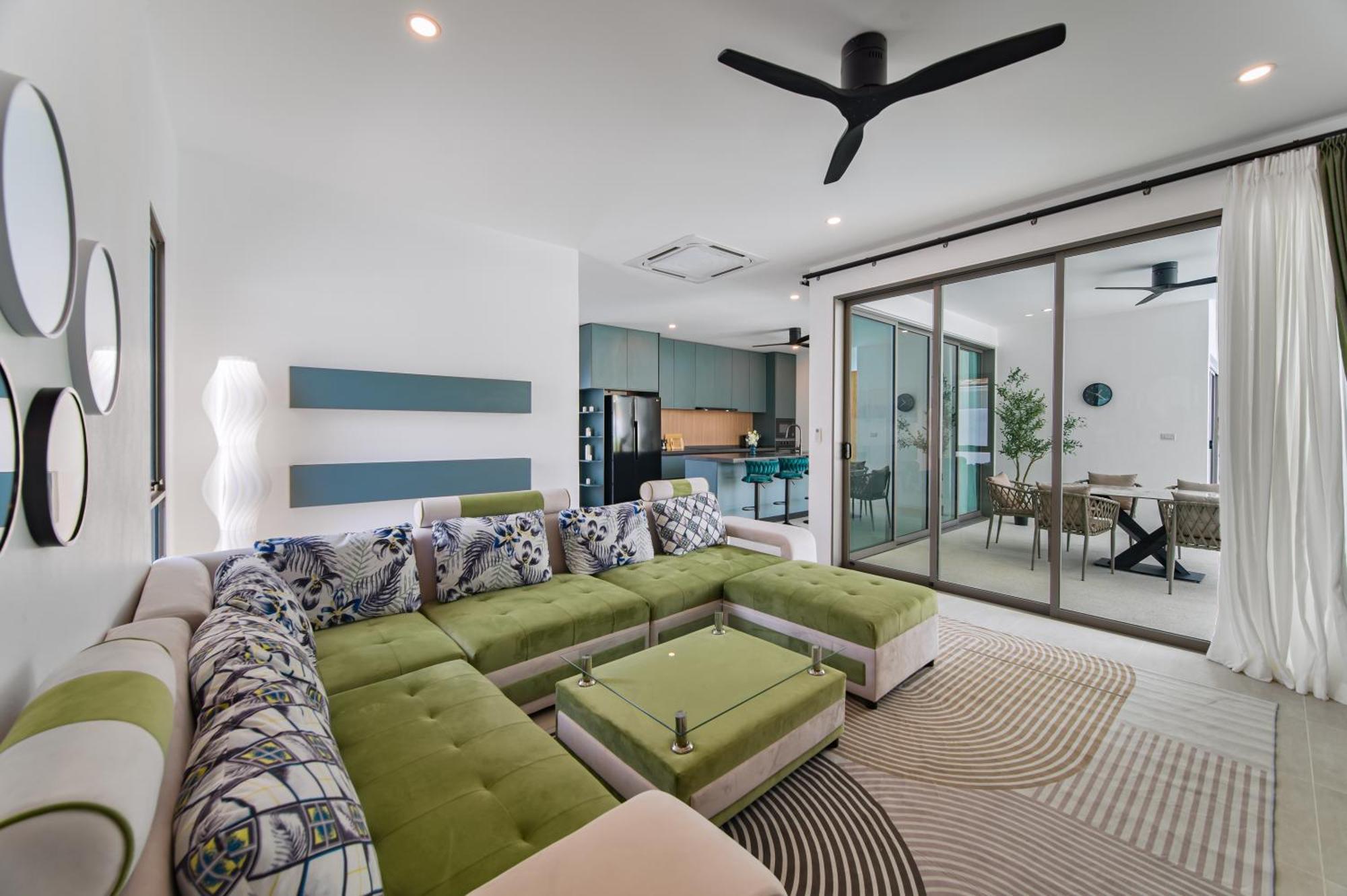 Villa New Luxury 3 Bedroom In Lamai Area , Olive