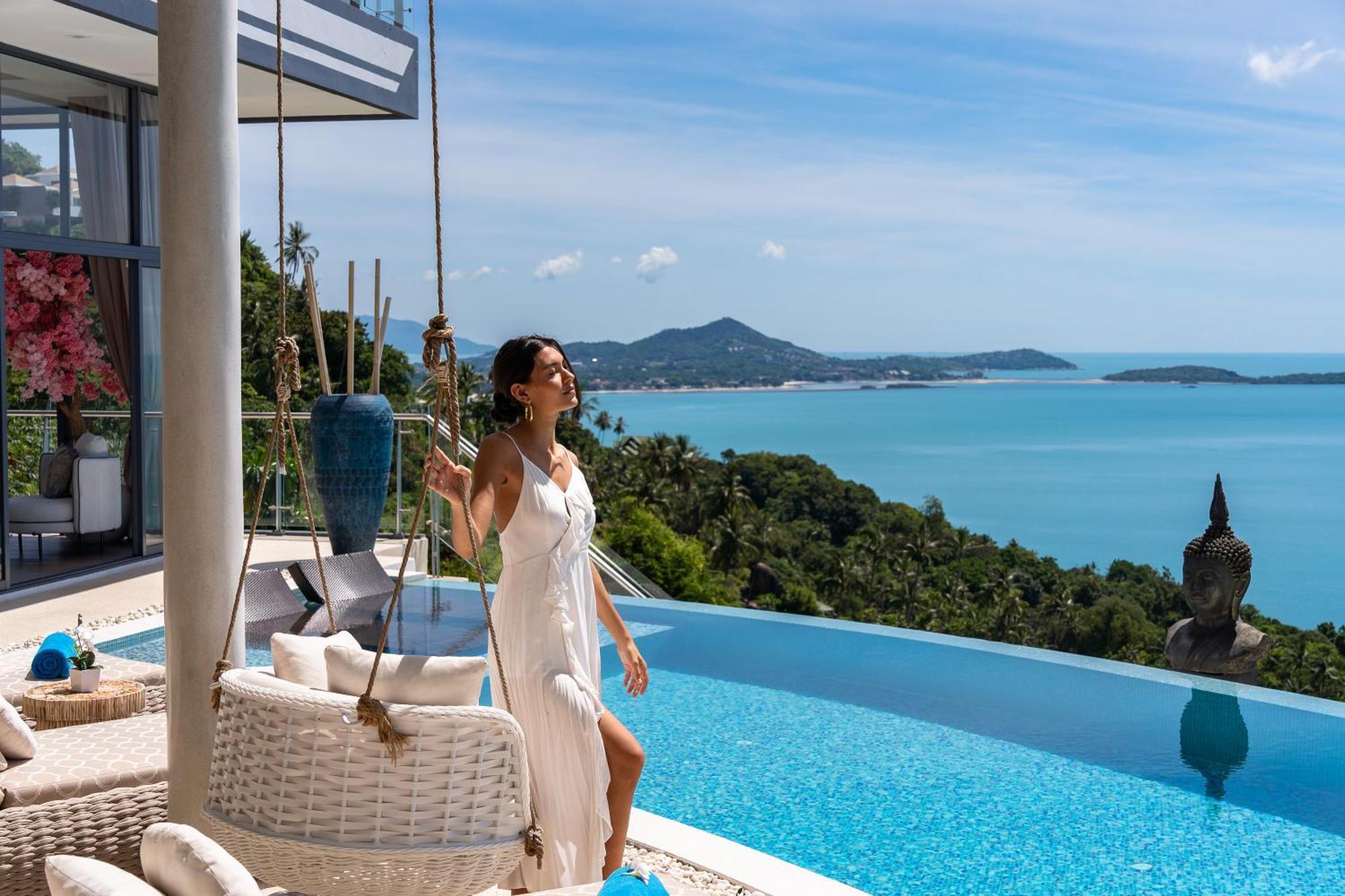 Seawadee - Luxurious, Award-winning Design With Amazing Panoramic Seaview Chaweng (Koh Samui)