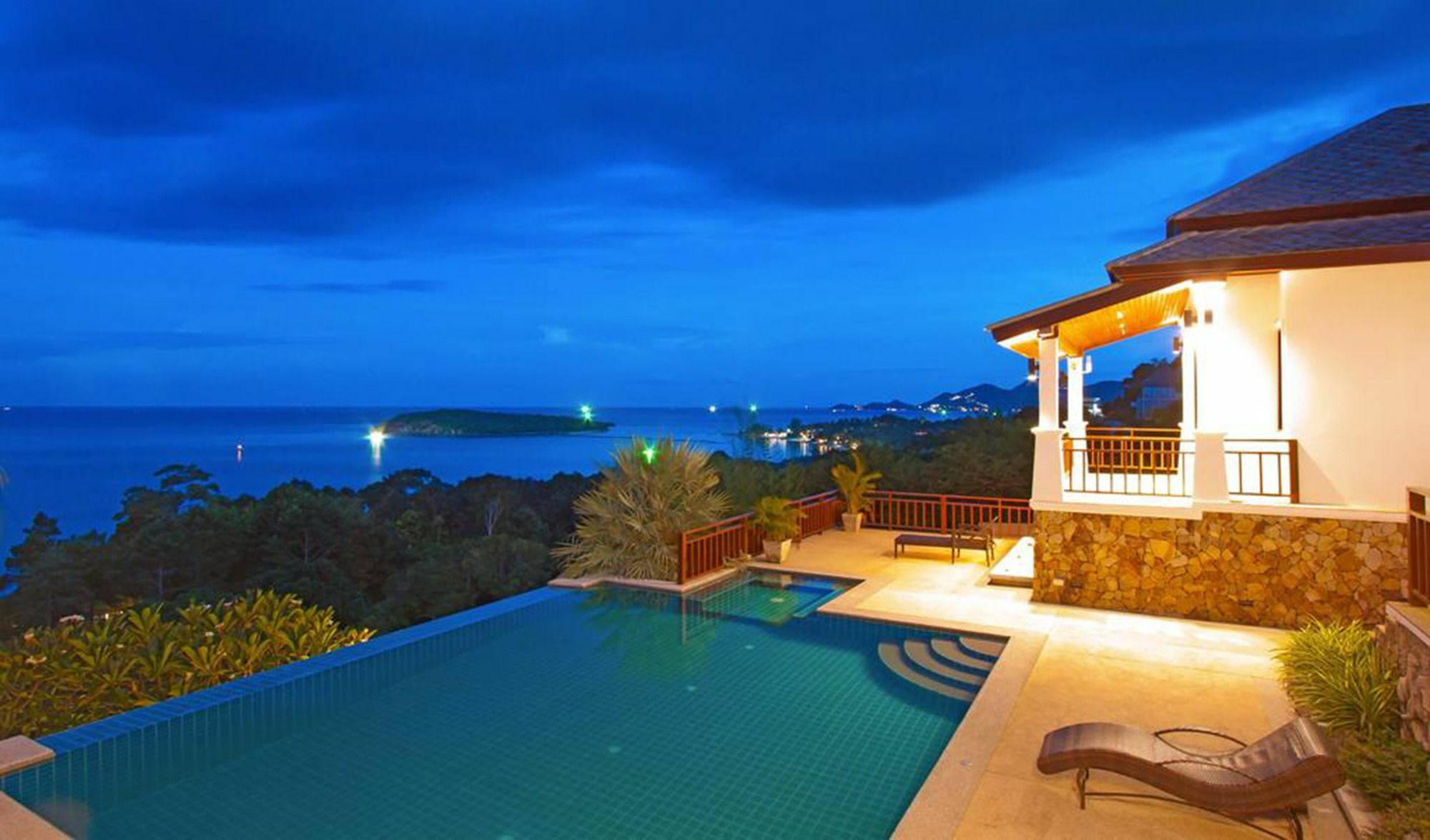 Sunrise Choengmon Villa Strand von Chaweng