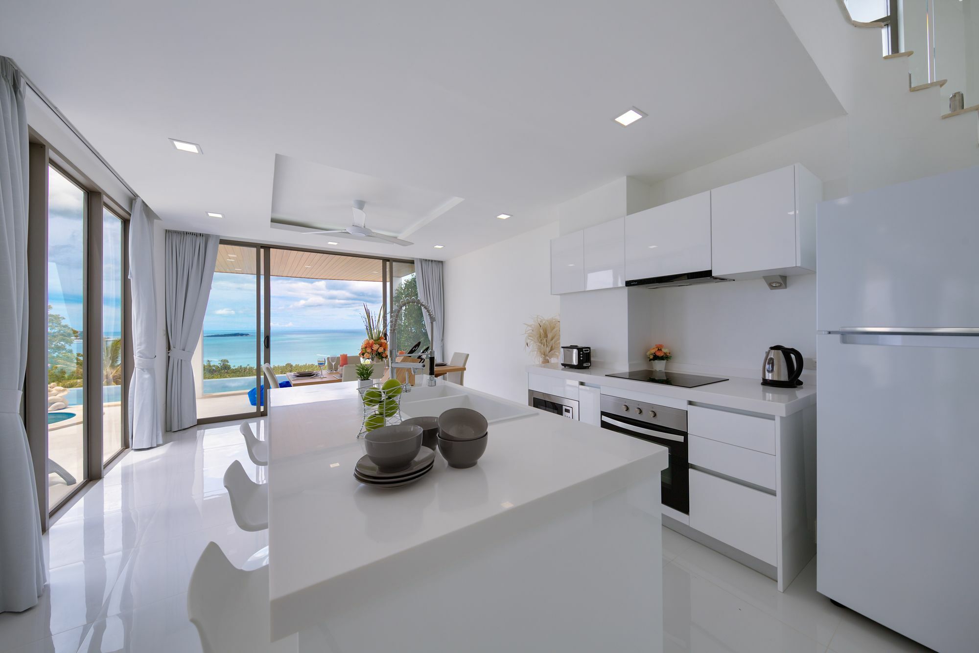 Pousada Amazing Seaview 3 Bedroom Flora Bophut