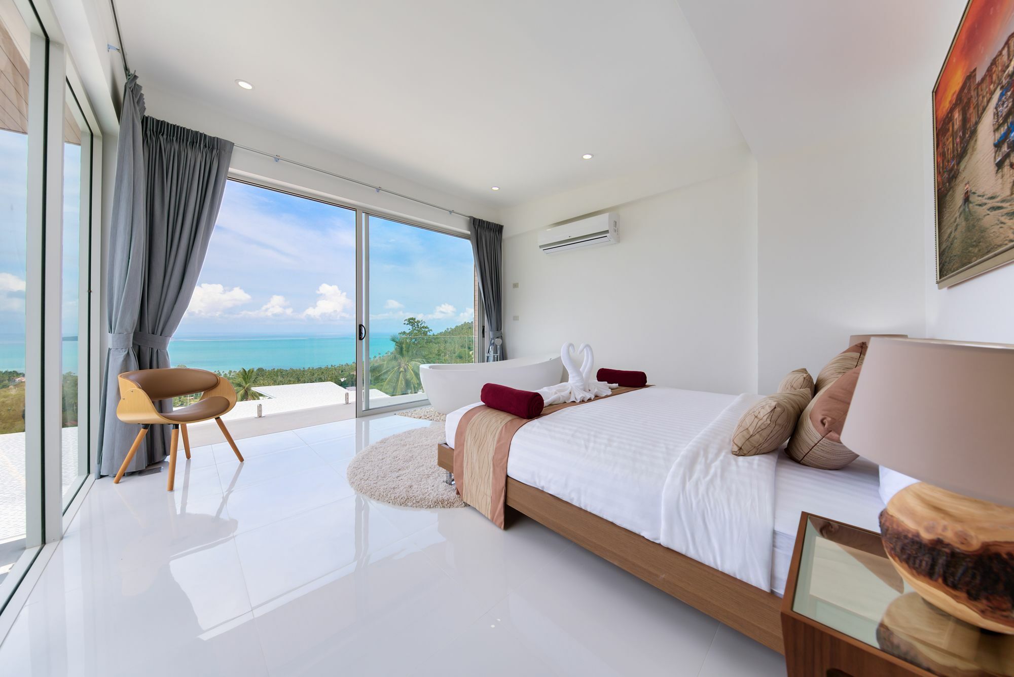 Iroxa With Panoramic Sea View Villa