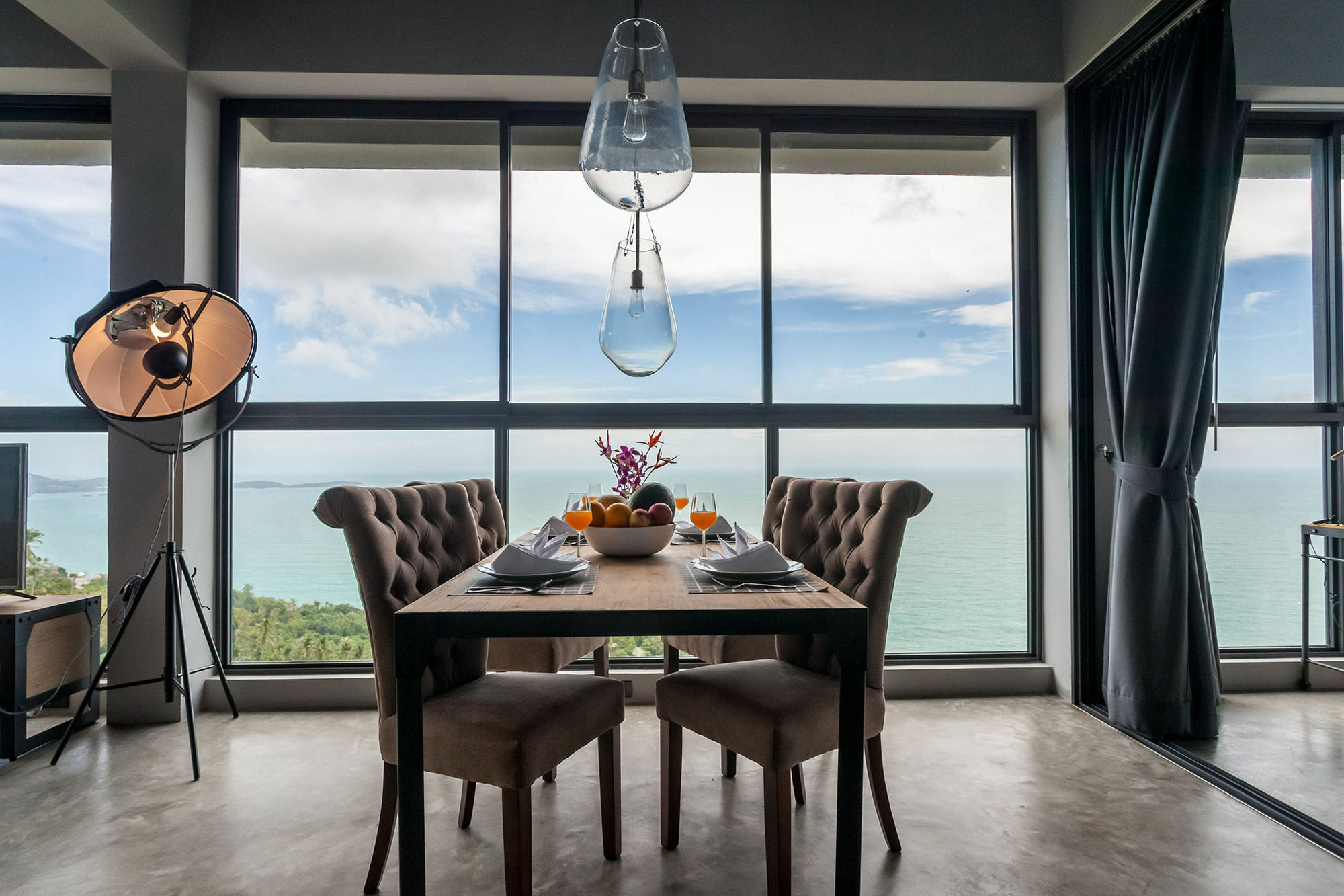 Sky Dream Award Winning Sea View Villa Strand von Chaweng