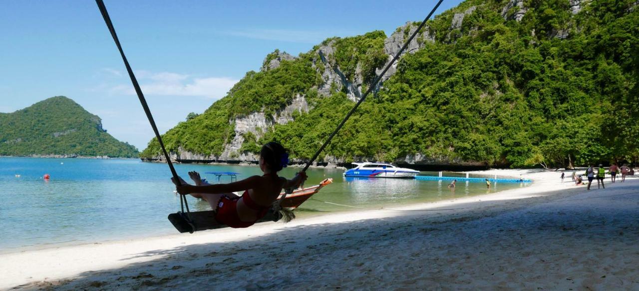 Ko Samui Seaview Pool Paris With Car Villa Laem Set Beach